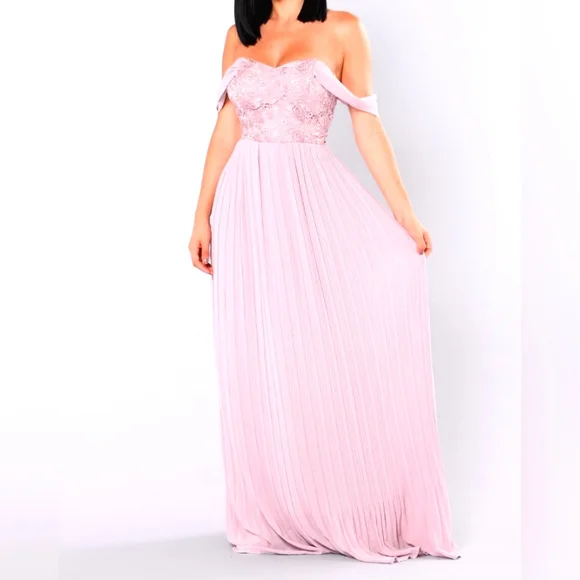 mauve formal maxi dress Mauve Basic Sleeveless Maternity Maxi Dress – PinkBlush main image 1